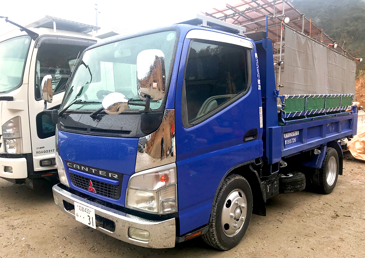 広島で解体工事・廃棄物収集運搬は株式会社ヨシモリ建設　保有車両